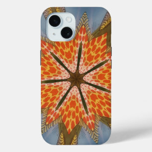 Schitterend vrouwelijk Afrikaans ontwerpdier iPhone 15 Case