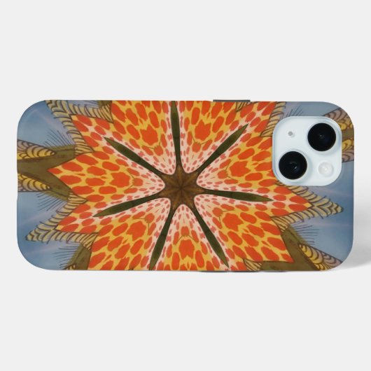 Schitterend vrouwelijk Afrikaans ontwerpdier Case-Mate iPhone Case (Achterkant (horizontaal))