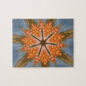 Schitterend vrouwelijk Afrikaans ontwerpdier Legpuzzel (Horizontaal)