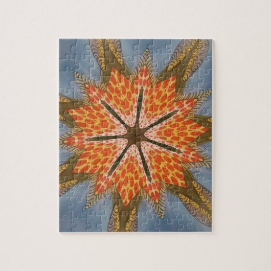 Schitterend vrouwelijk Afrikaans ontwerpdier Legpuzzel (Verticaal)