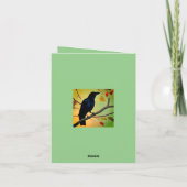 Schitterend vuurtje dat op de kaart van de Tak wor (Achterkant)