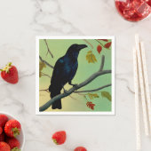 Schitterend vuurtje dat op tak wordt geperst servet (Insitu)