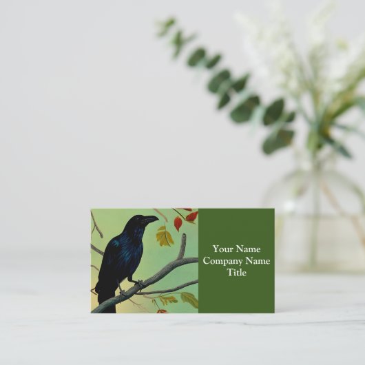 Schitterend vuurtje dat op tak wordt geperst visitekaartje (Staand voorkant)