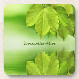 Schitterend waterreflectiegroei bier onderzetter