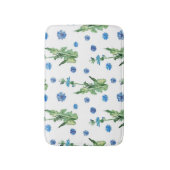 Schitterend waterverf-snijbloem badmat (Voorkant Verticaal)
