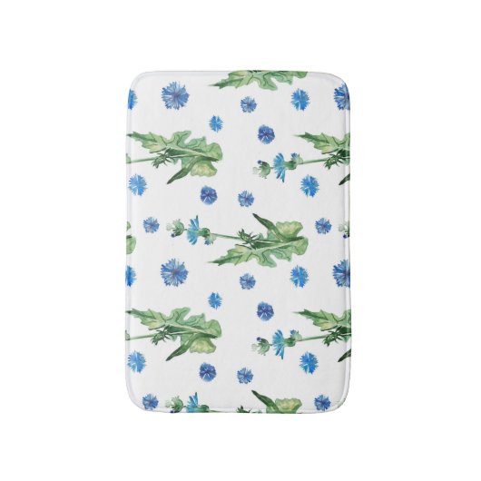 Schitterend waterverf-snijbloem badmat (Voorkant Verticaal)
