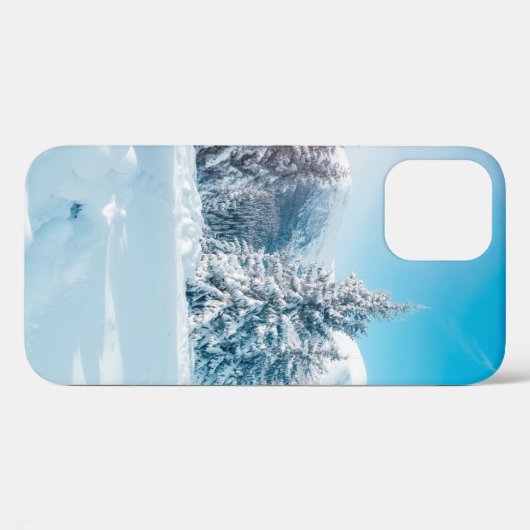 Schitterend winterlandschap in de natuur, verbluff Case-Mate iPhone case (Achterkant (horizontaal))