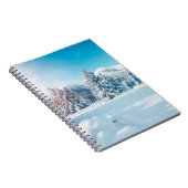 Schitterend winterlandschap in de natuur, verbluff notitieboek (Rechterzijde)
