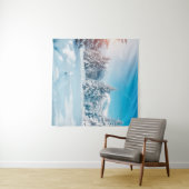 Schitterend winterlandschap in de natuur, verbluff wandkleed (In Situ (horizontaal))