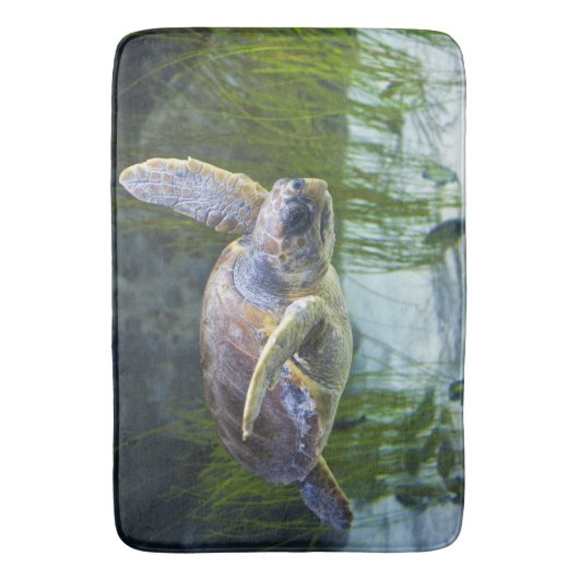 Schitterend Zee Schorrelschoppen Badmat (Voorkant Verticaal)