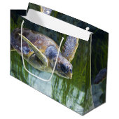 Schitterend Zee Schorrelschoppen Groot Cadeauzakje (Voorkant Gekanteld)