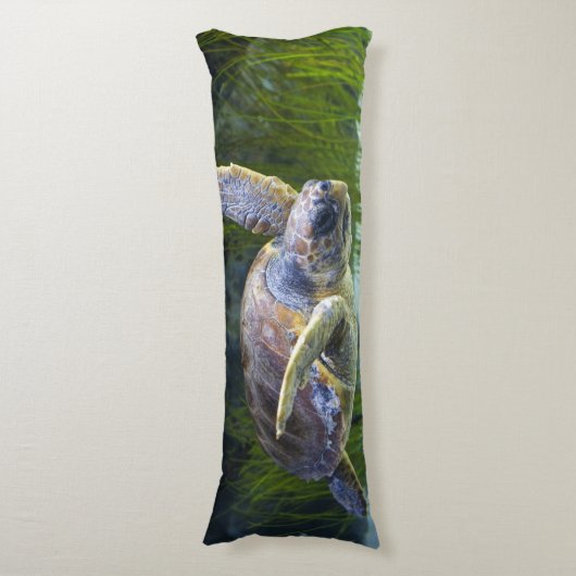 Schitterend Zee Schorrelschoppen Lichaamskussen (Voorkant Verticaal)