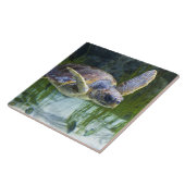 Schitterend Zee Schorrelschoppen Tegeltje (Zijkant)