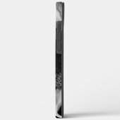 Schitterend zonnebloemportret in zwart-wit Case-Mate iPhone case (Achterkant / Links)