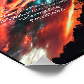 Schitterend zonneschijnbaar poster (Hoek)