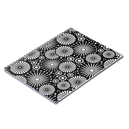 Schitterend zwart-wit Notitieboek (Linkerzijde)