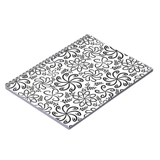 Schitterend zwart-wit Notitieboek (Linkerzijde)