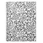 Schitterend zwart-wit Notitieboek (Voorkant)