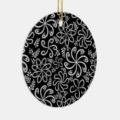 Schitterend zwart-wit Ornament (Rechts)