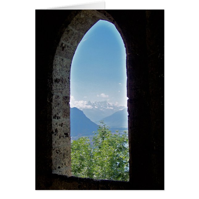 schitterend Zwitsers uitzicht (Voorkant)