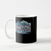 Schitterende 3D-schets van het eiland Skye Koffiemok (Links)