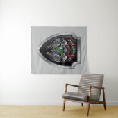 Schitterende 3de BBT 75e Ranger Regimental Scroll Wandkleed (In Situ (horizontaal))