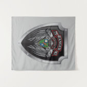 Schitterende 3de BBT 75e Ranger Regimental Scroll Wandkleed (Voorkant (horizontaal))