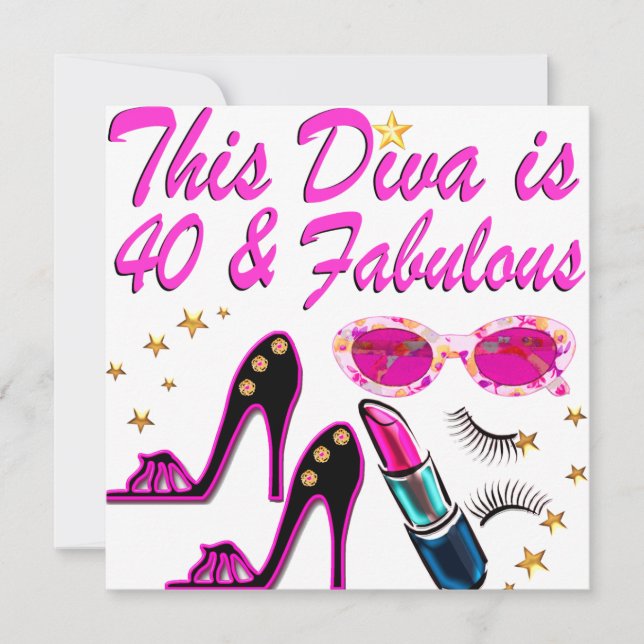 SCHITTERENDE 40E DIVA (Voorkant)