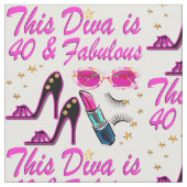 SCHITTERENDE 40E DIVA STOF (Close Up)