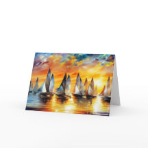 Schitterende Abstracte bootstranden rood blauw gou