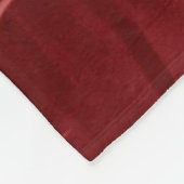 Schitterende abstracte kleurenroze en rode bloemen fleece deken (Hoek)