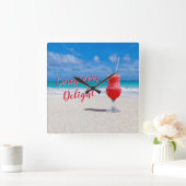 Schitterende acrylwandklok van de zorgverlener vierkante klok (Huis)