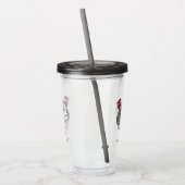 Schitterende afbeelding van cartoon acryl drinkbeker (Links)