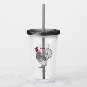 Schitterende afbeelding van cartoon acryl drinkbeker (Voorkant)