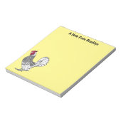 Schitterende afbeelding van cartoon notitieblok (Linkerzijde)