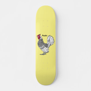 Schitterende afbeelding van cartoon persoonlijk skateboard