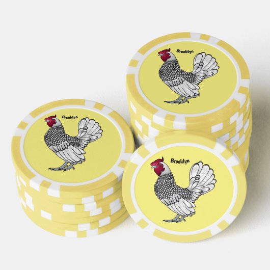 Schitterende afbeelding van cartoon poker chips (Opstapeling)
