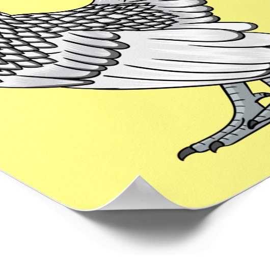 Schitterende afbeelding van cartoon poster (Hoek)