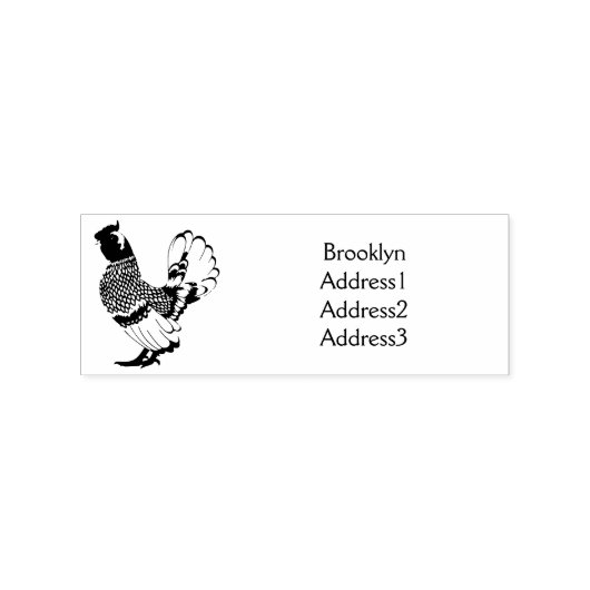 Schitterende afbeelding van cartoon rubberstempel (Afrduk)
