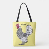 Schitterende afbeelding van cartoon tote bag (Achterkant)
