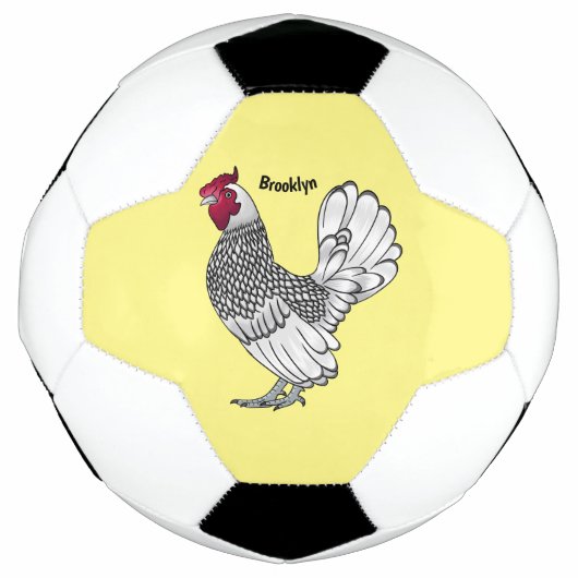 Schitterende afbeelding van cartoon voetbal (Voorkant)