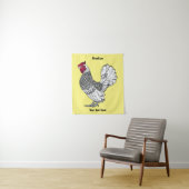 Schitterende afbeelding van cartoon wandkleed (In situ)