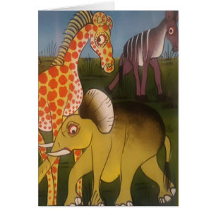 Schitterende Afrikaanse kleur van wilde dierenbesc