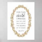 Schitterende Bijbel met scripts Verse geïnspireerd Poster (Voorkant)