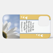 Schitterende bijbelfoto van Verse Daisy, aangepast Case-Mate iPhone Case (Achterkant (horizontaal))