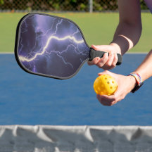 Schitterende bliksemband Pickleball Paddle