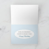 Schitterende bloemen Vibrant Birthday Wenskaart Kaart (Binnen)