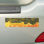 Schitterende Brook Trout Fly Fishing Fisherman Ang Bumpersticker (Op auto)