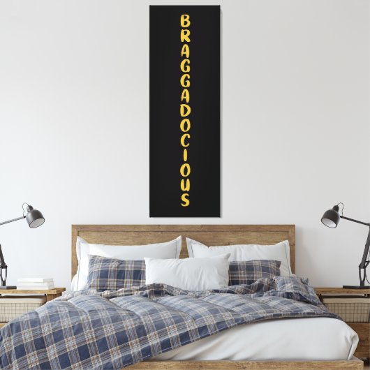 SCHITTERENDE CANVAS PRINT (Insitu (Slaapkamer))