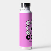 Schitterende coole Roze Dog Water Fles (Rechts)